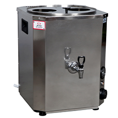 Anka Yeni Nesi Çay Makinası, 2 Demlikli, 25 Litre, Inox - Anka