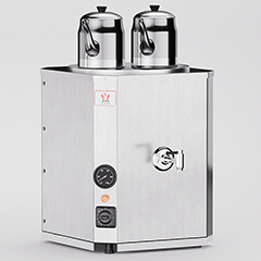 Anka Yeni Nesi Çay Makinası, 2 Demlikli, 25 Litre, Inox - Anka