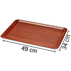 Arcoform Lamine Pürüzsüz Tepsi 49x34 cm - 2