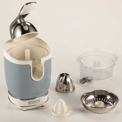 Ariete Citrus Juicer, 85W Silent Motor, Blue - 2