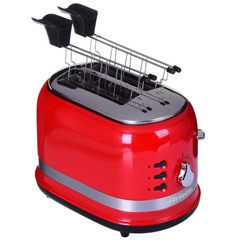 Ariete Moderna 2 Slice Bread Toaster, 815 W, Red - 3