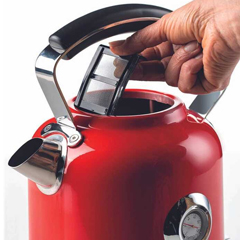 Ariete Moderna Water Heater, 1.7 L, 2000 W, Red - 2