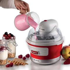 Ariete Party Time Dondurma Makinesi, 1,5 lt Kapasiteli, 12 w, Kırmızı - 2