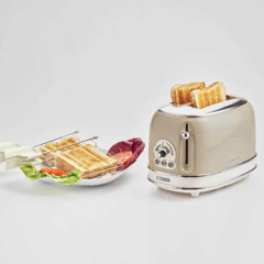 Ariete Vintage 2 Dilim Ekmek Kızartma Makinesi, 810 w, Bej - 4