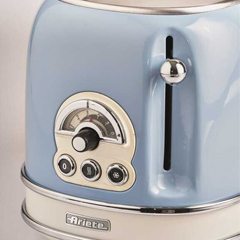 Ariete Vintage 2 Dilim Ekmek Kızartma Makinesi, 810 w, Mavi - 2