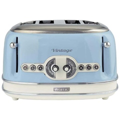Ariete Vintage 4 Dilim Ekmek Kızartma Makinesi, 1630 w, Mavi - 2