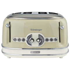 Ariete Vintage 4 Slice Bread Toaster, 1630 W, Beige - 2