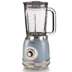 Ariete Vintage Cam Blender, Buz Kırma Fonksiyonlu, 1,5 lt, 1000 w, Mavi - 1