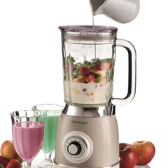 Ariete Vintage Glass Blender, with Ice Crushing Function, 1.5 L, 1000 W, Beige - 3