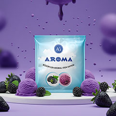 A.ROMA Aromalı Dondurma Katkısı, Böğürtlen, 300 Gr - A.ROMA