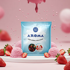 A.ROMA Aromalı Dondurma Katkısı, Çilek, 300 Gr - A.ROMA