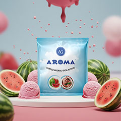 A.ROMA Aromalı Dondurma Katkısı, Karpuz, 300 Gr - A.ROMA