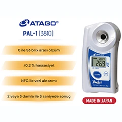 Atago 3810 PAL-1 Dijital Refraktometre 0-53 Brix - 2