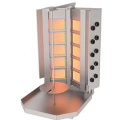 Atalay 10 Burner V Type Gas Döner Machine, ADG-10S - Atalay
