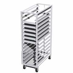 Atalay 14 Tray Pan Carrying Trolley, 34x84 cm, ATA3484-14 - Atalay
