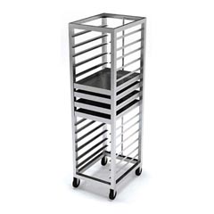 Atalay 15 Tray Capacity Tray Transport Trolley, 50x70 cm, ATA-5070/15 - Atalay