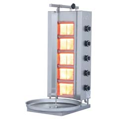 Atalay 5 Burner Gas Döner Machine, ADG-5S - Atalay