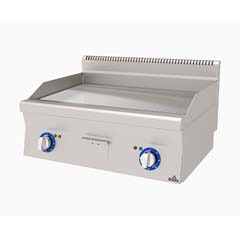Atalay Countertop Electric Grill, Ribbed, Chrome Surface, 80x60x30 Cm, E AEI 860 N CR - Atalay
