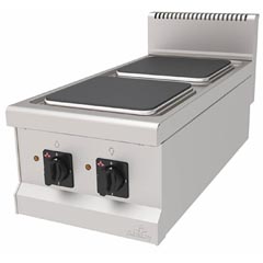 Atalay Countertop Electric Stove, 40x90 cm, AEO-490-S - Atalay