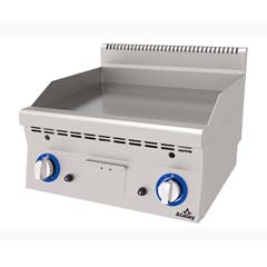 Atalay Countertop Gas Grill, Chrome Surface, 60x60x30 Cm, E AGI 660 CR - Atalay