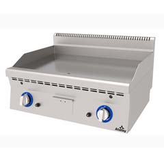 Atalay Countertop Gas Grill, Chrome Surface, 80x60x30 Cm, E AGI 860 CR - Atalay