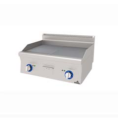 Atalay Countertop Gas Grill, Half Ribbed Half Flat, E AGI 1060 ND - Atalay