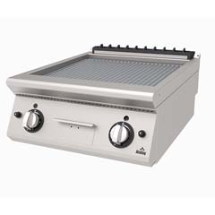 Atalay Countertop Gas Grill, Ribbed, 60x73x30 Cm, AGI 673 N - Atalay