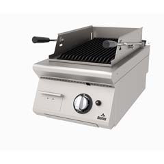 Atalay Countertop Gas Lava Stone Grill, 40x60x30 Cm, ALI 473 - Atalay