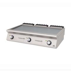 Atalay Electric Grill, Ribbed, Chrome Surface, 120x73x30 Cm, AEI 1273 N CR - Atalay