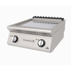 Atalay Electric Grill, Ribbed, Chrome Surface, 60x73x30 Cm, AEI 673 N CR - Atalay