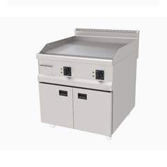 Atalay Elektrikli Izgara, Nervürlü, Krom Yüzeyli, 80x90x85 Cm, AEI 890 N CR - Atalay