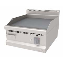 Atalay Gas Grill, Half Ribbed Half Smooth, Chrome Surface, 60x70 Cm, AGI 670 ND CR - Atalay