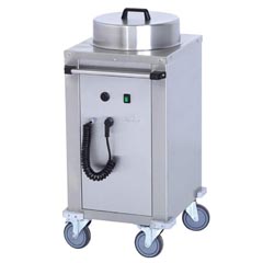 Atalay Heated Plate Vending Cart, 50 Plate Capacity, ATI-50 - Atalay