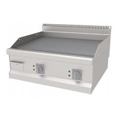 Atalay Ribbed and Flat Electric Grill, 80x70 cm, AEI-870-ND - Atalay