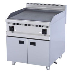 Atalay Ribbed Gas Grill, 80x90 cm, AGI-890-N - Atalay