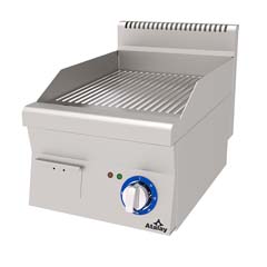 Atalay Setüstü Elektrikli Izgara, Nervürlü, Krom Yüzeyli, 40x60x30 Cm, E AEI 460 N CR - Atalay