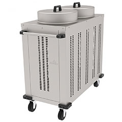 Atalay Plate Vending Cart, Neutral, 100 Plate Capacity, ATN-100 - Atalay