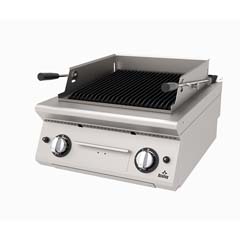 Atalay Countertop Gas Lava Stone Grill, 60x60x30 Cm, ALI 673 - Atalay