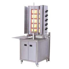 Atalay Wall Mounted Gas Döner Stove, ADG-10D - Atalay