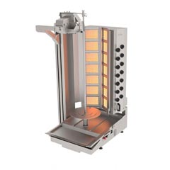Atalay Wide Cut Gas Doner Robot, ADR-14G-GK - Atalay