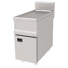 Atalay Work Table with Intermediate Shelves, 40x90 cm, AAT-490 - Atalay