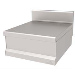 Atalay Work Table with Intermediate Shelves, 60x70x30 Cm, AAT-670 - Atalay