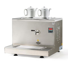 Ateşe Cappadocia Digital Tea Boiler, Electric Gas, Inox, 2 Teapots - Ateşe