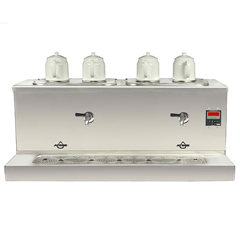 Ateşe Cappadocia Dijital Çay Kazanı, 4 Demlikli Elektrikli, Statik Boyalı, Siyah - Ateşe