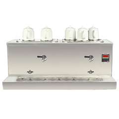 Ateşe Cappadocia Dijital Çay Kazanı, 5 Demlikli, Elektrikli, Statik Boyalı, Siyah - Ateşe