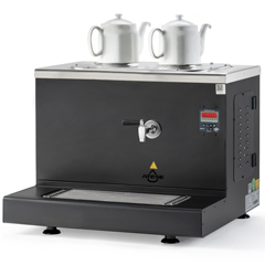 Ateşe Cappadocia Smart Tea Boiler, Electric, Static Painted, 2 Kettles - Ateşe