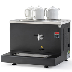 Ateşe Cappadocia Smart Tea Boiler, Electric, Static Painted, 3 Teapots - Ateşe