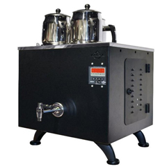 Ateşe Titanium Keyfchi Smart Digital Tea Boiler, Electric, 3 Teapots - 2
