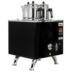 Ateşe Titanium Keyfchi Smart Digital Tea Boiler, Electric, 3 Teapots - 1