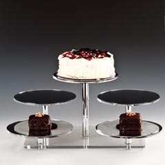 Zicco Aynalı Teşhir Standı, 5'li, 52x42x24 cm - Zicco